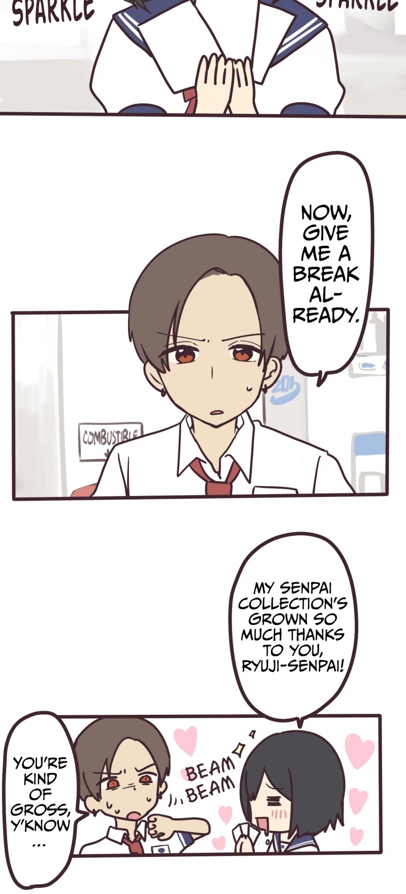 My Crossdressing Senpai chapter 5 page 4