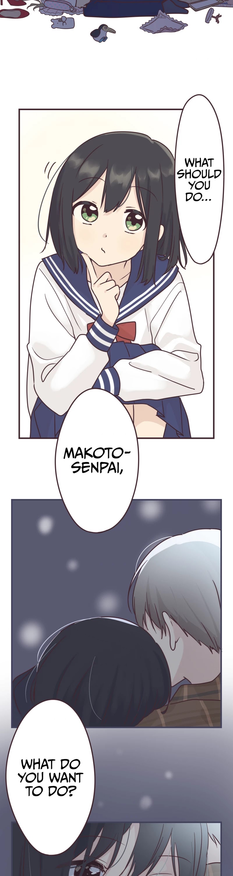 My Crossdressing Senpai chapter 56 page 18