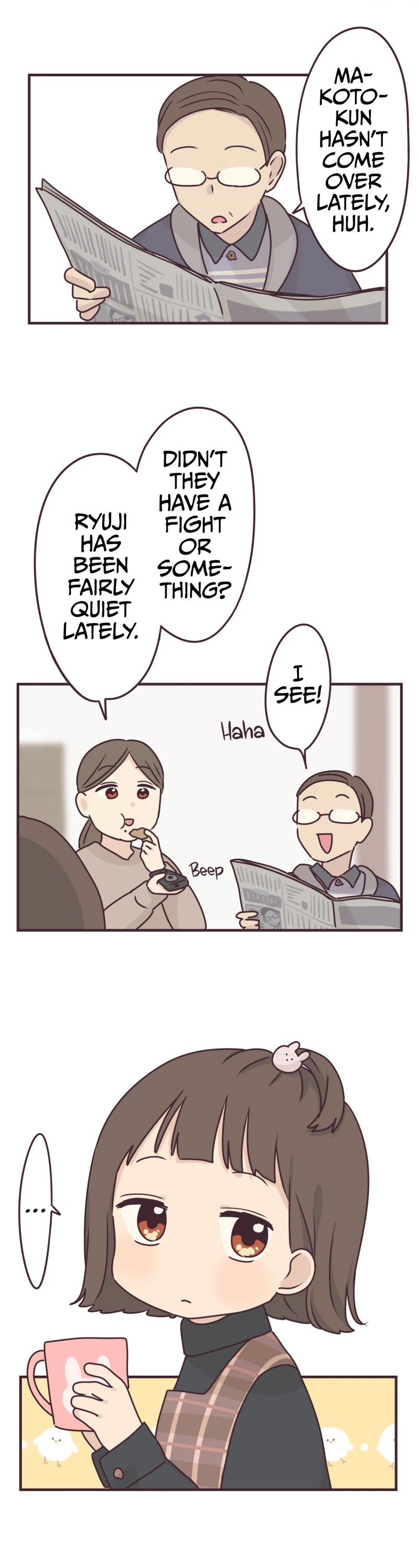 My Crossdressing Senpai chapter 57 page 1