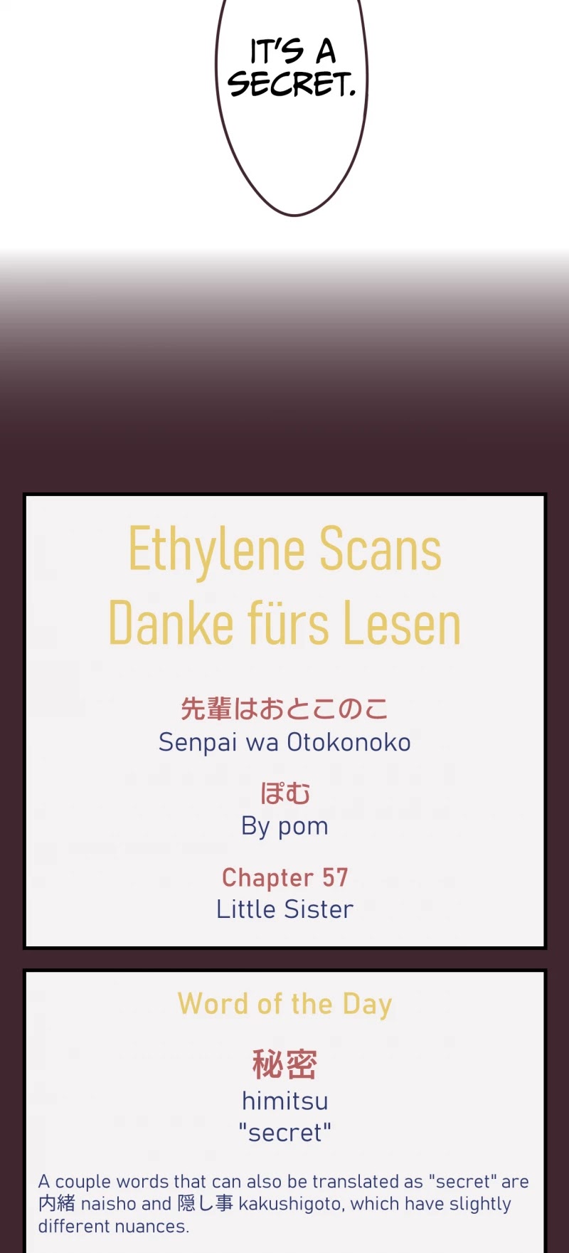 My Crossdressing Senpai chapter 57 page 27