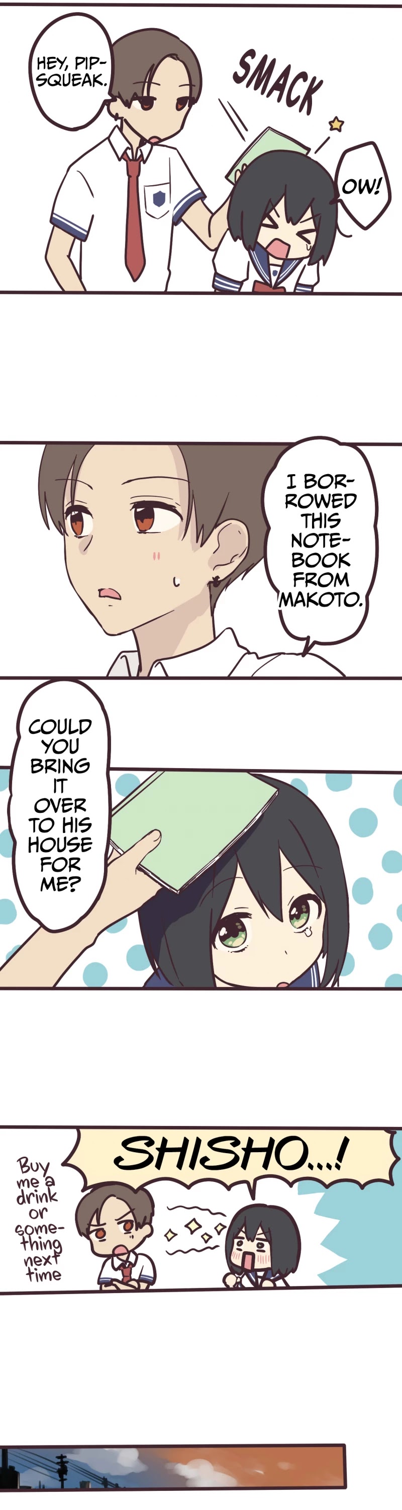 My Crossdressing Senpai chapter 7 page 13