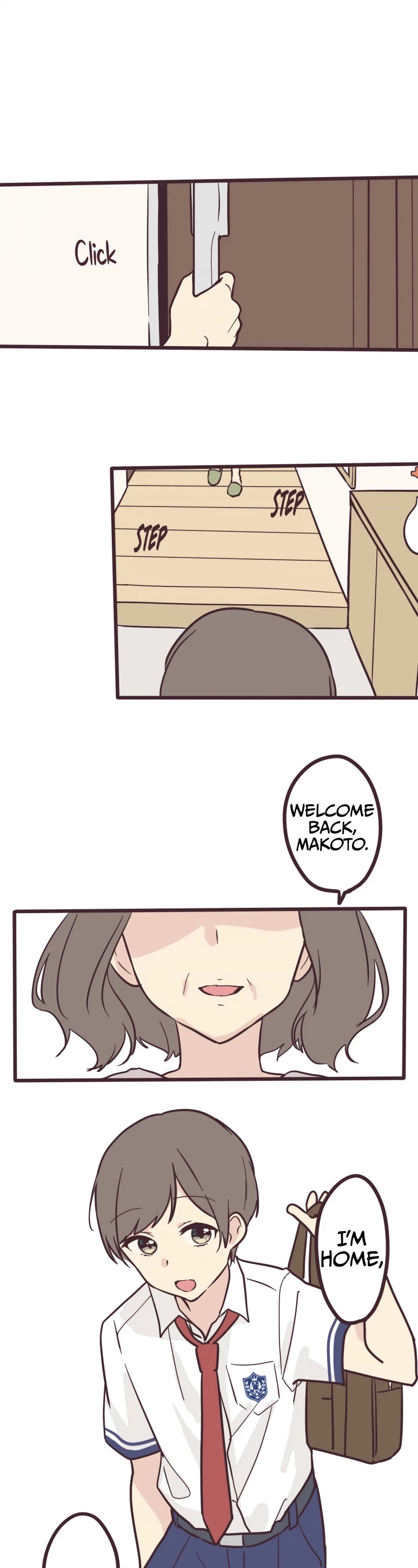 My Crossdressing Senpai chapter 7 page 14