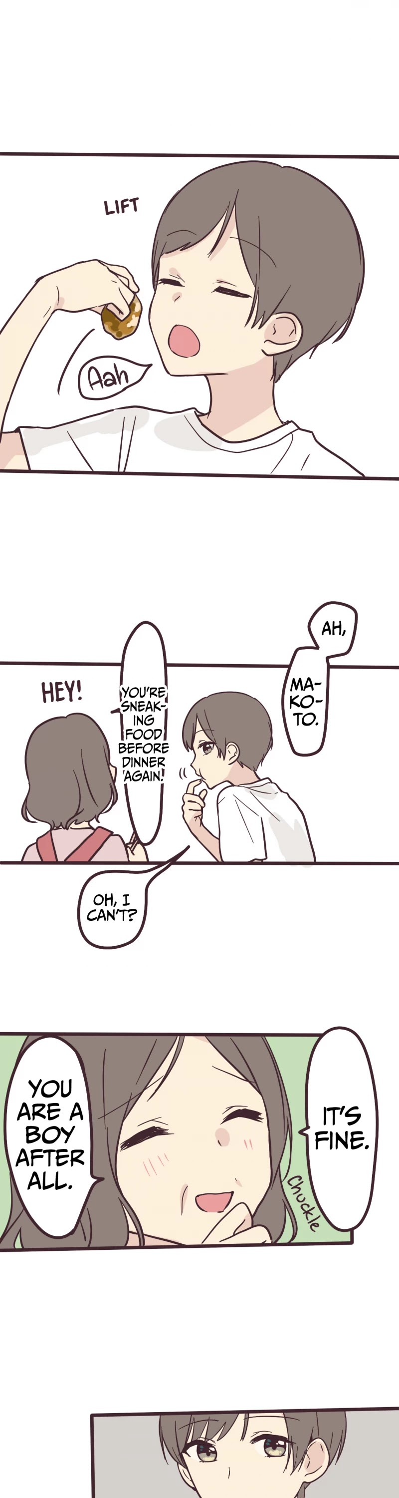 My Crossdressing Senpai chapter 7 page 17