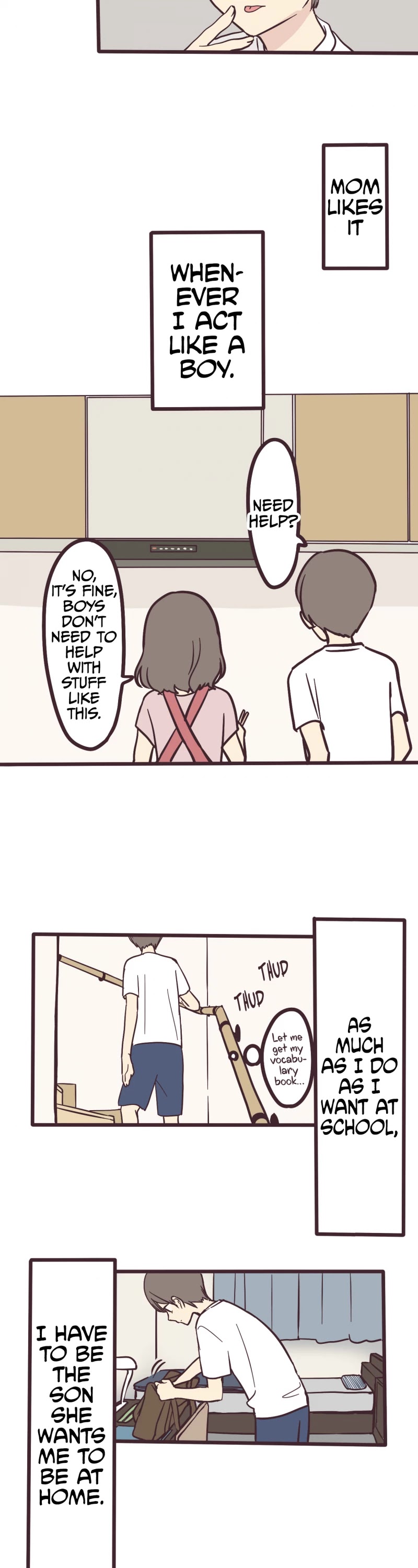 My Crossdressing Senpai chapter 7 page 18