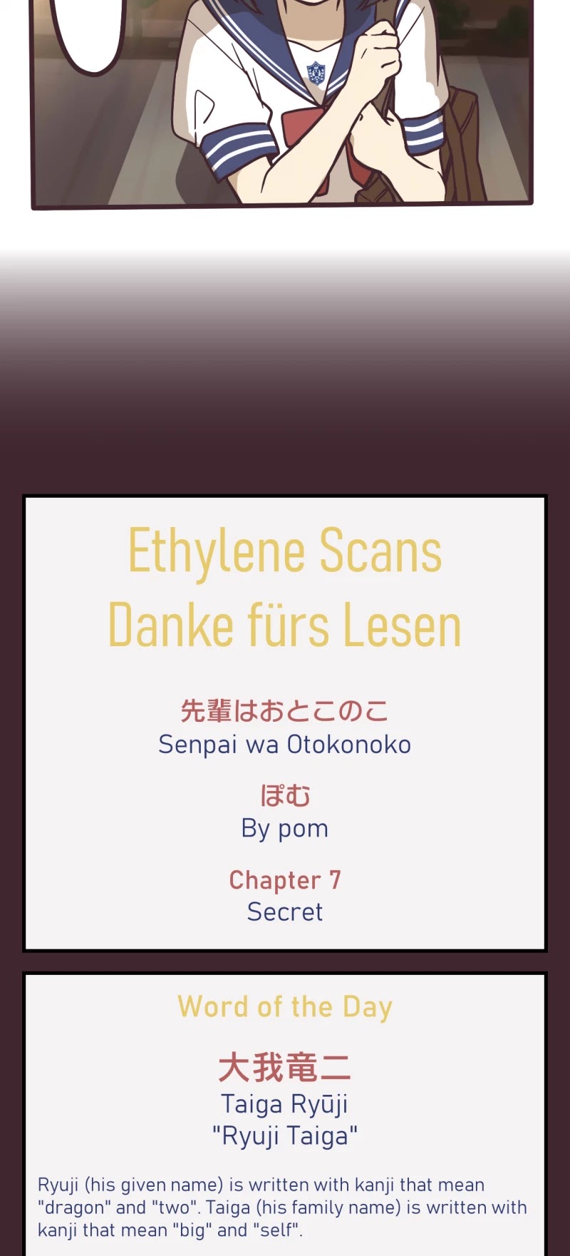 My Crossdressing Senpai chapter 7 page 27