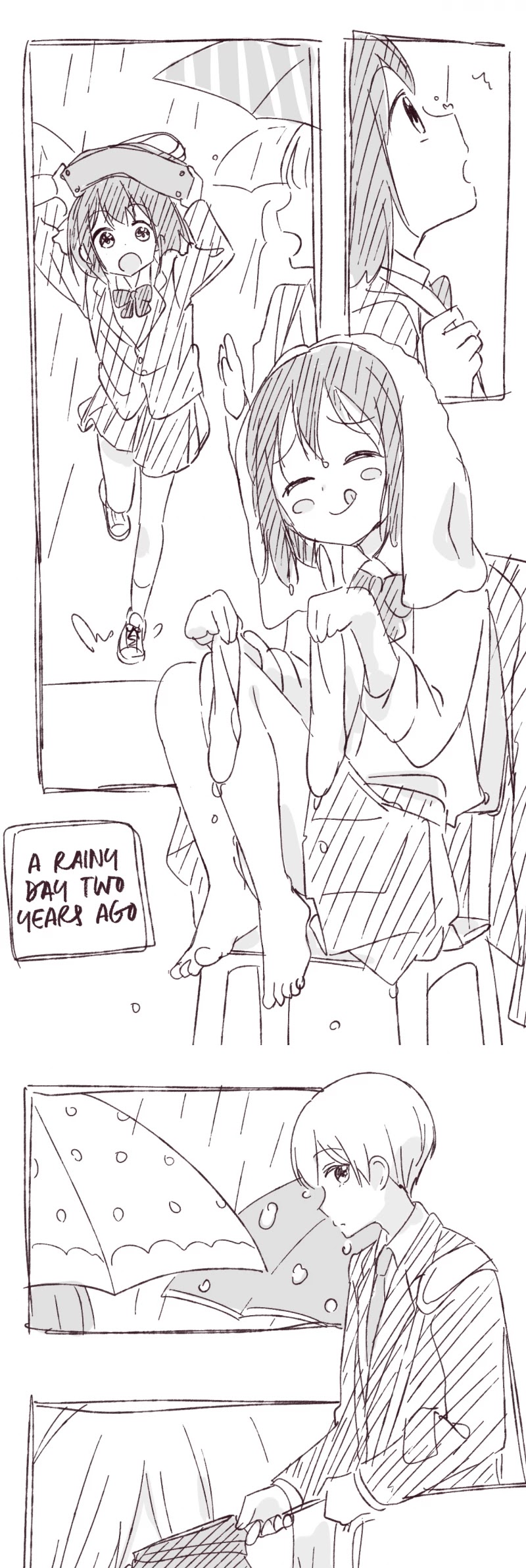 My Crossdressing Senpai chapter 78.5 page 1