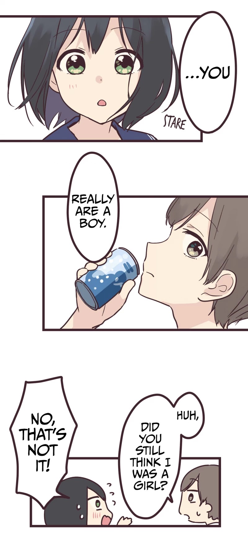 My Crossdressing Senpai chapter 8 page 12