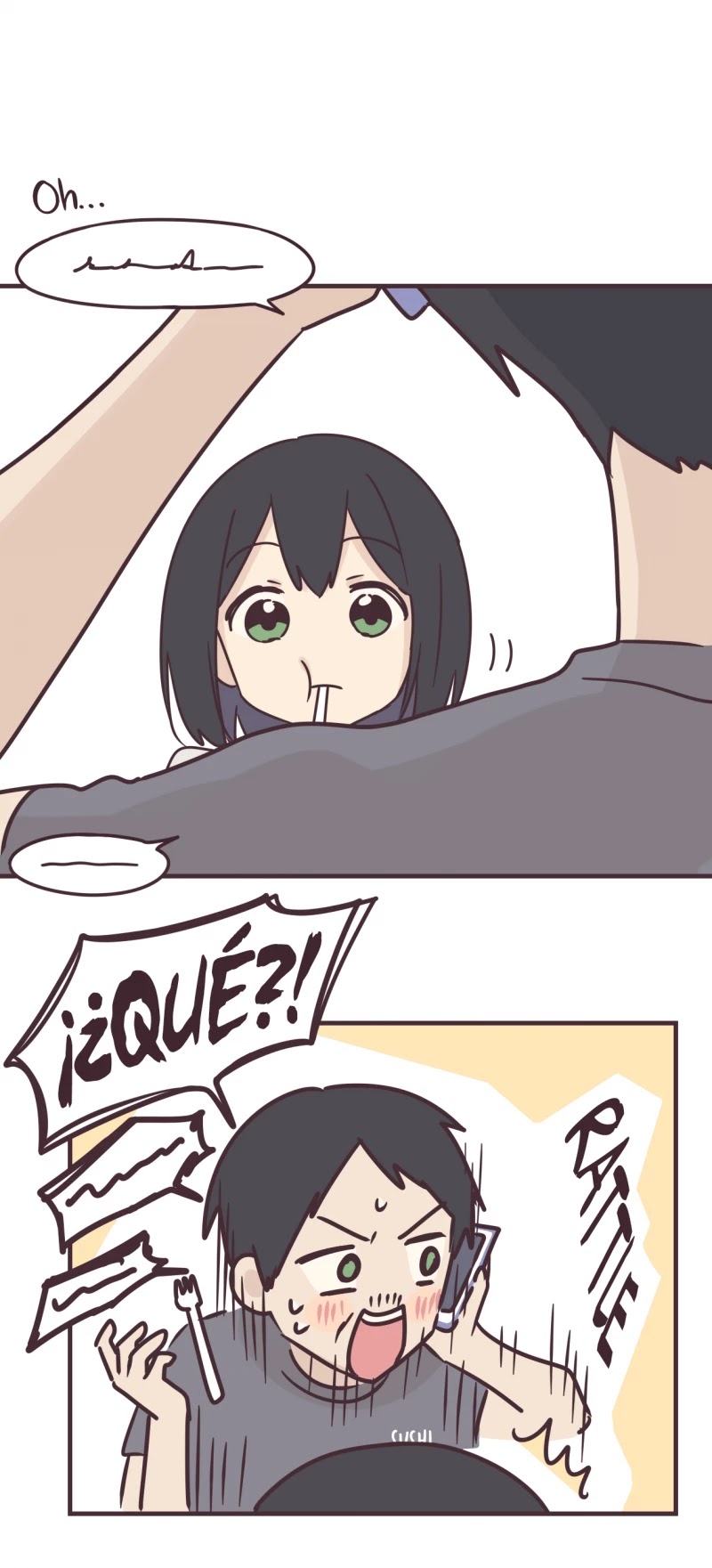 My Crossdressing Senpai chapter 81 page 12