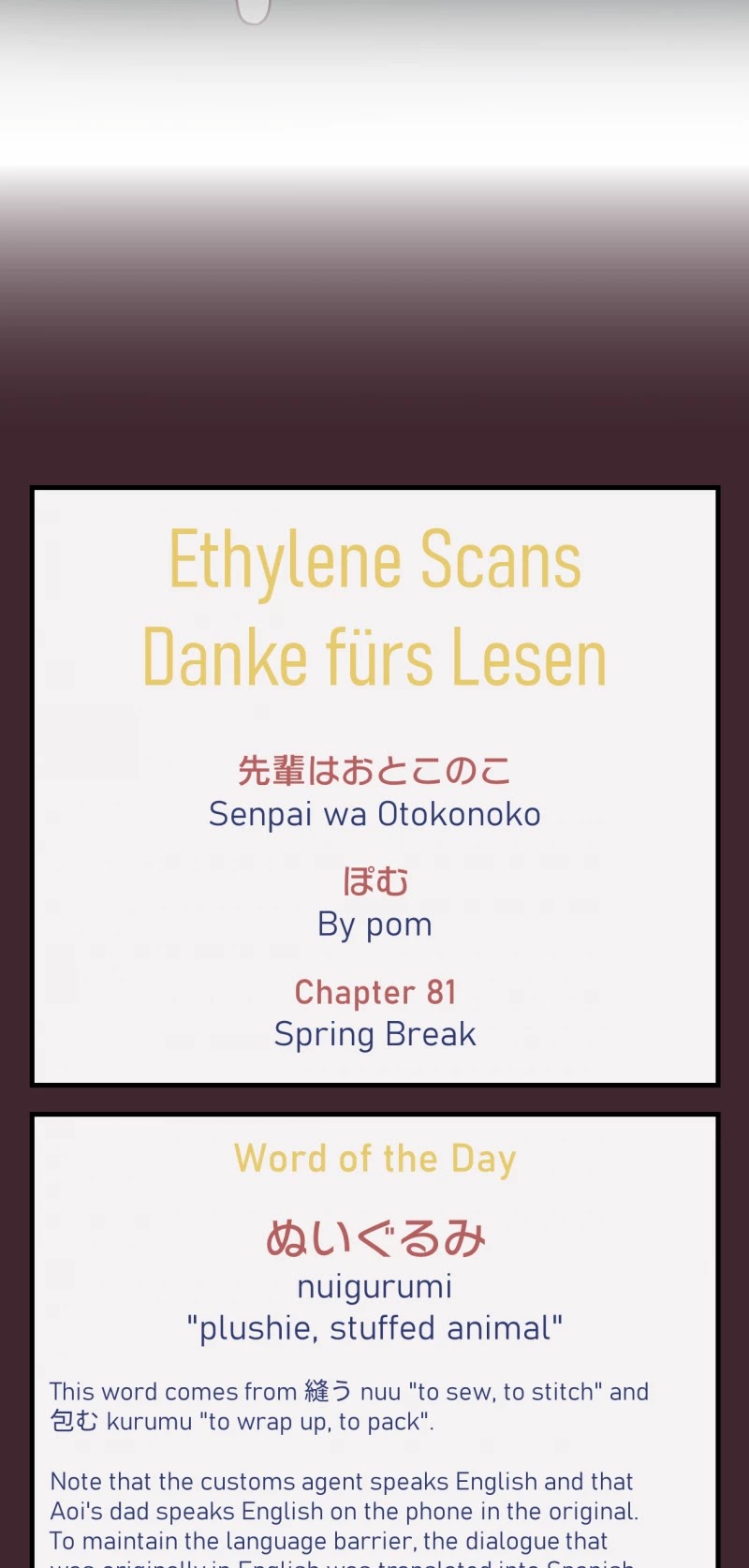 My Crossdressing Senpai chapter 81 page 26