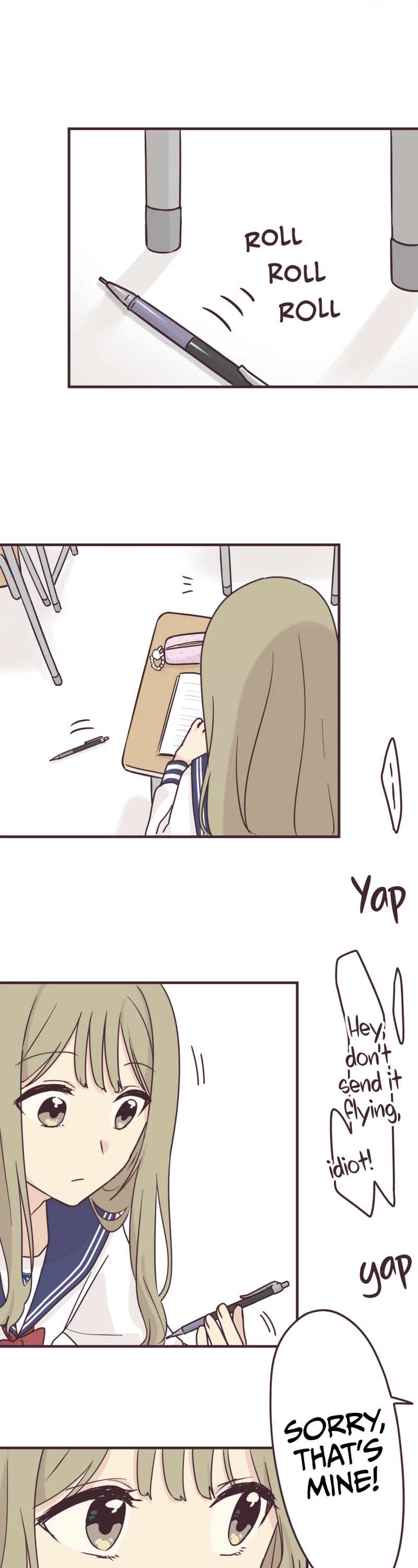 My Crossdressing Senpai chapter 87 page 1