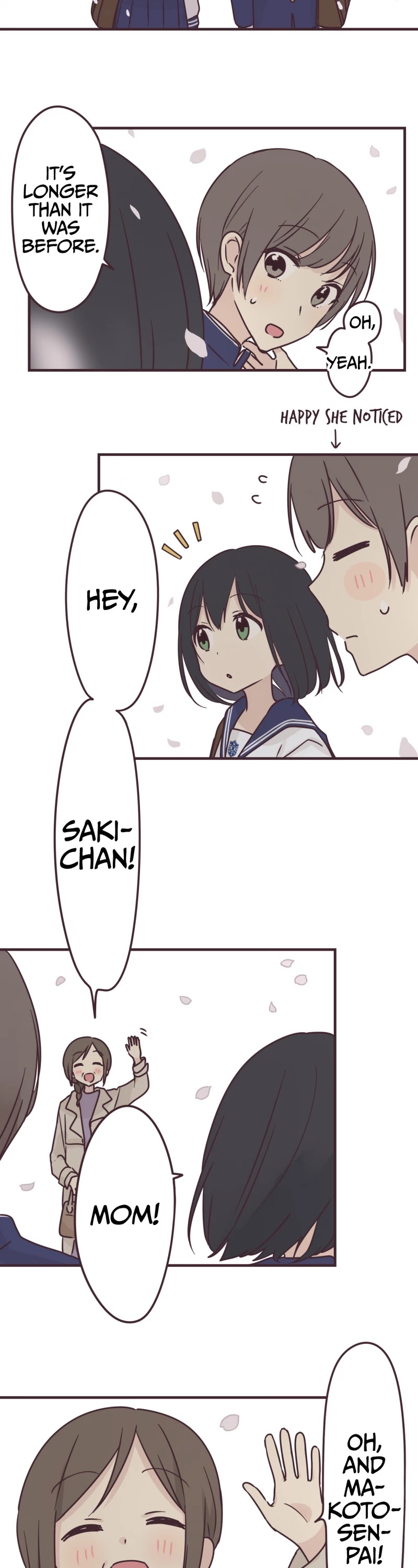 My Crossdressing Senpai chapter 88 page 22