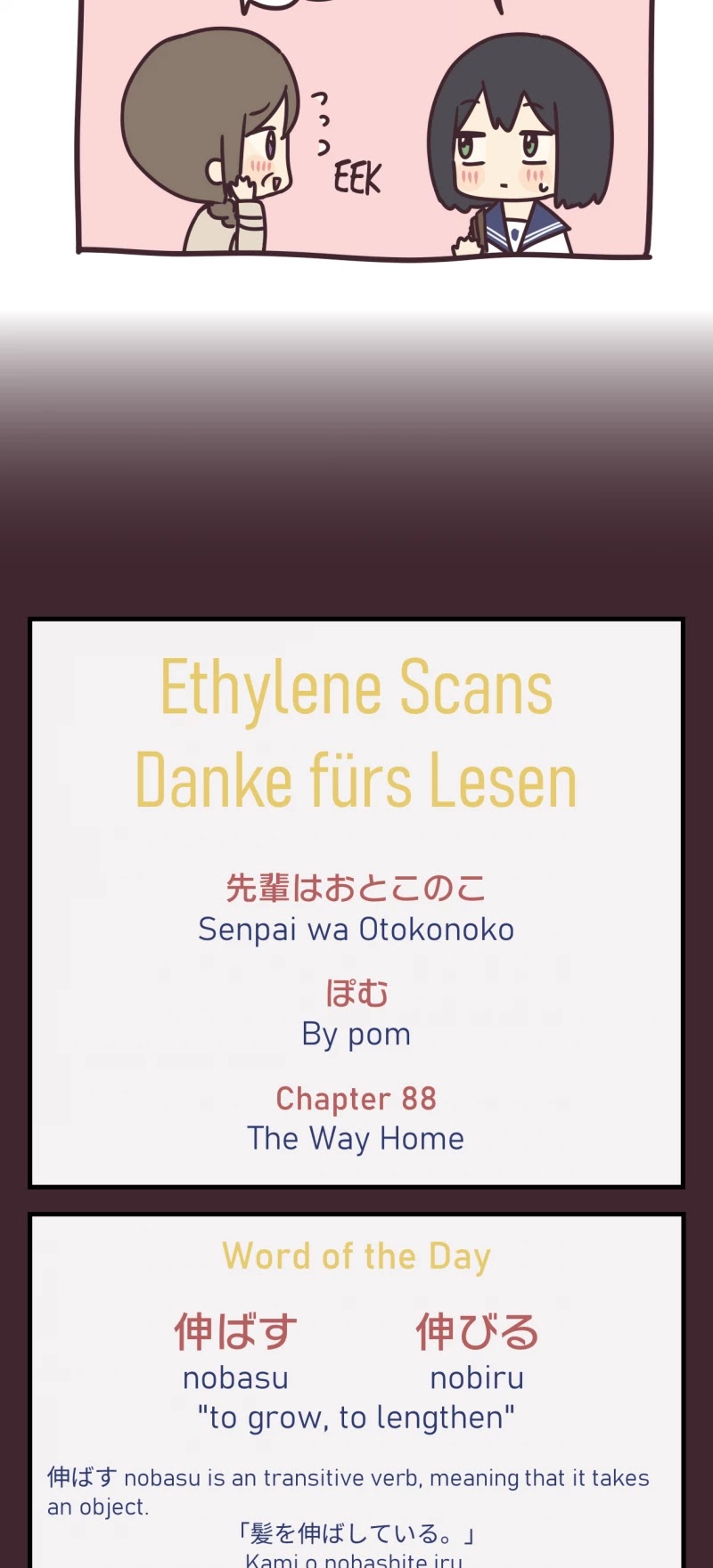 My Crossdressing Senpai chapter 88 page 27