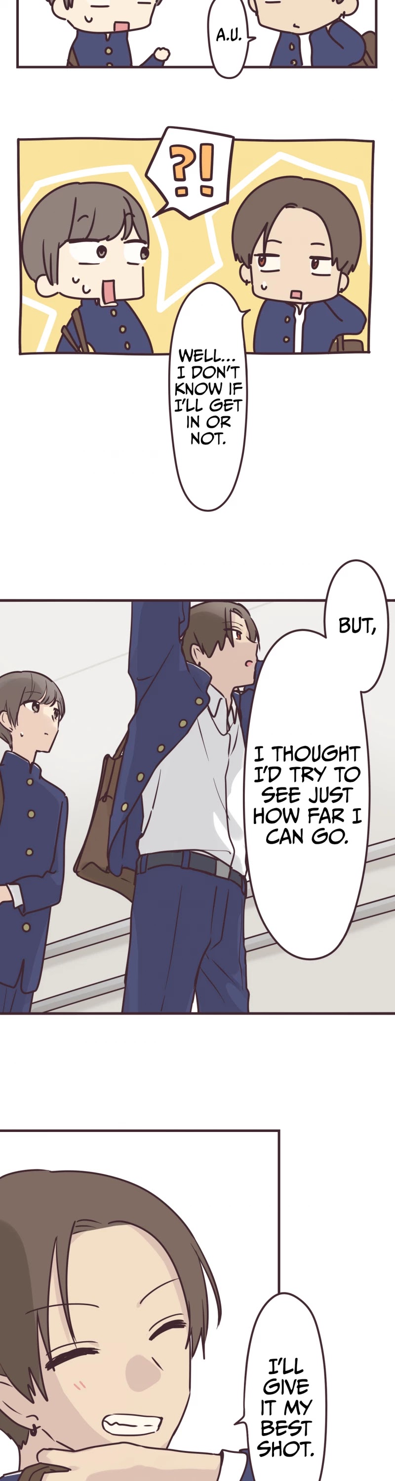 My Crossdressing Senpai chapter 89 page 22