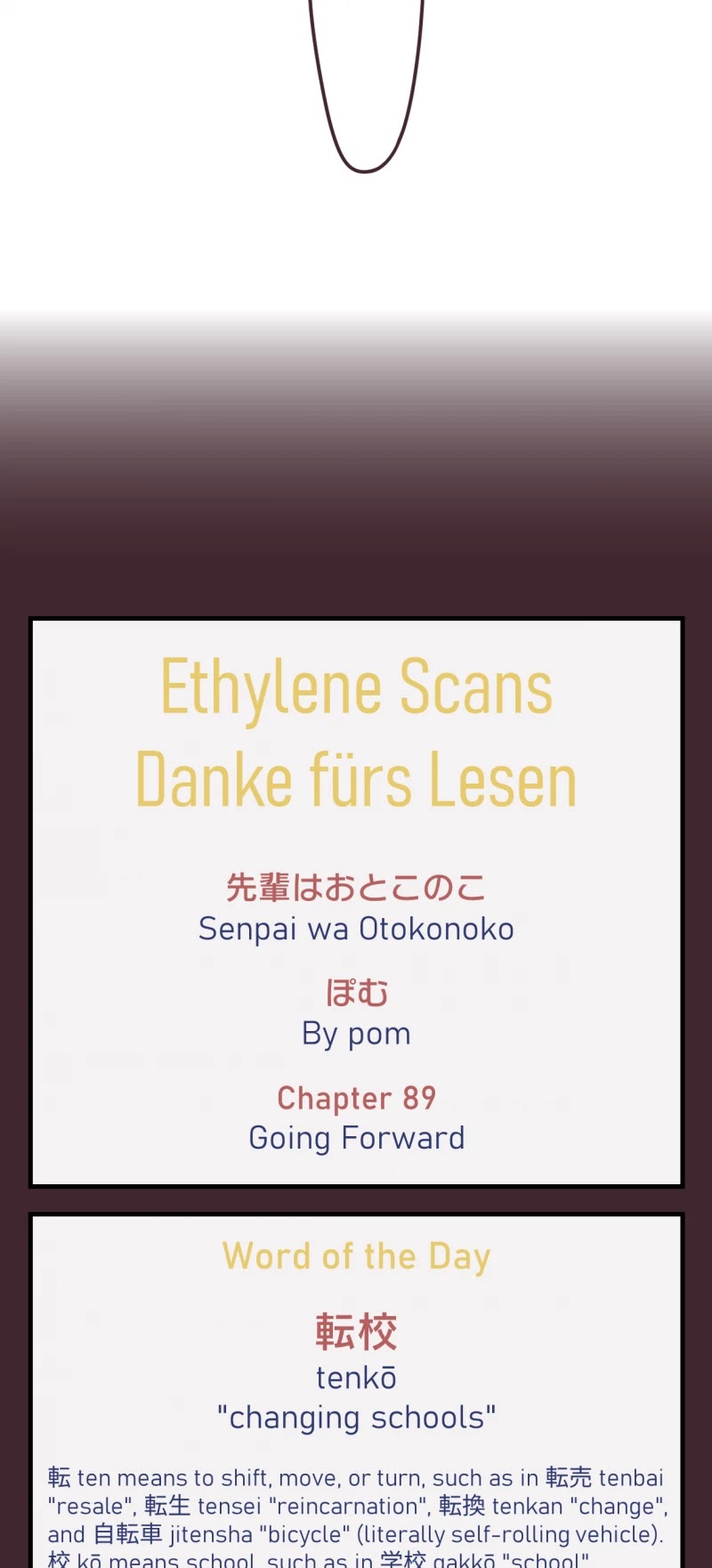 My Crossdressing Senpai chapter 89 page 27