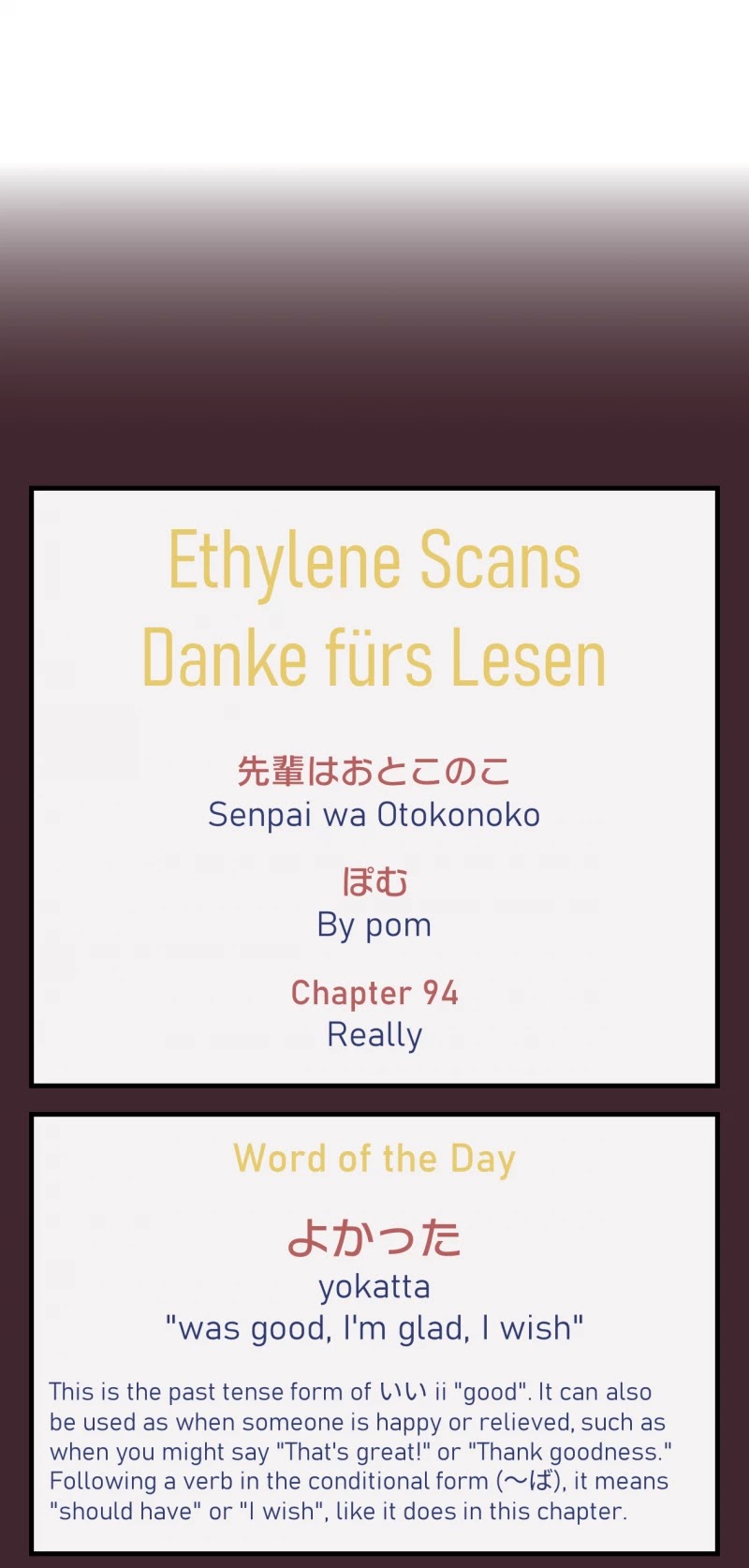 My Crossdressing Senpai chapter 94 page 26