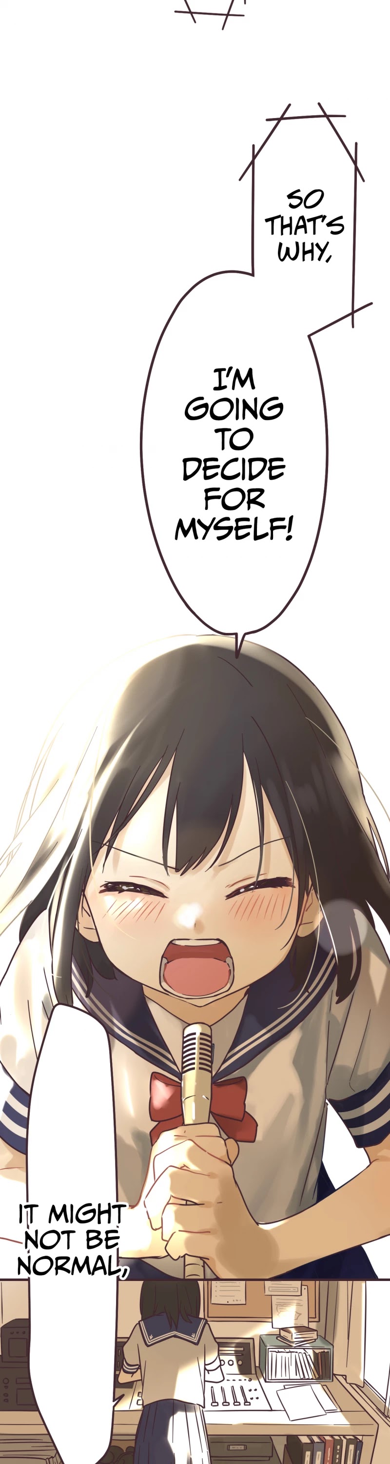 My Crossdressing Senpai chapter 98 page 14