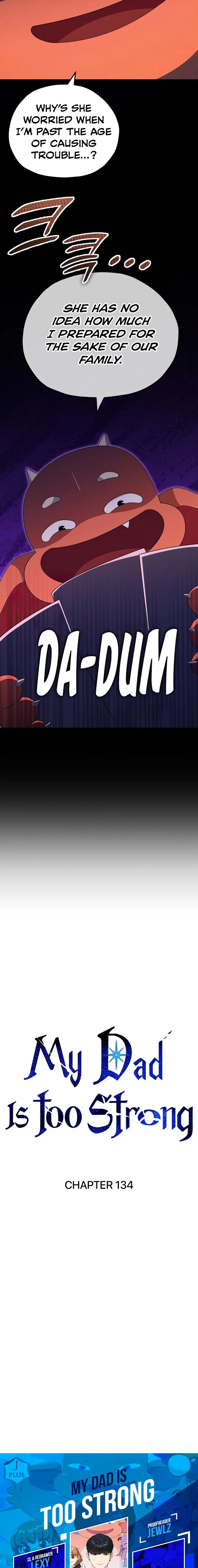 My Dad Is Too Strong chapter 134 page 2