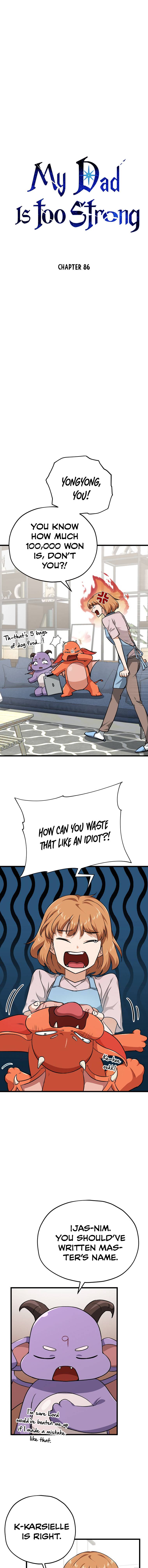 My Dad Is Too Strong chapter 86 page 2