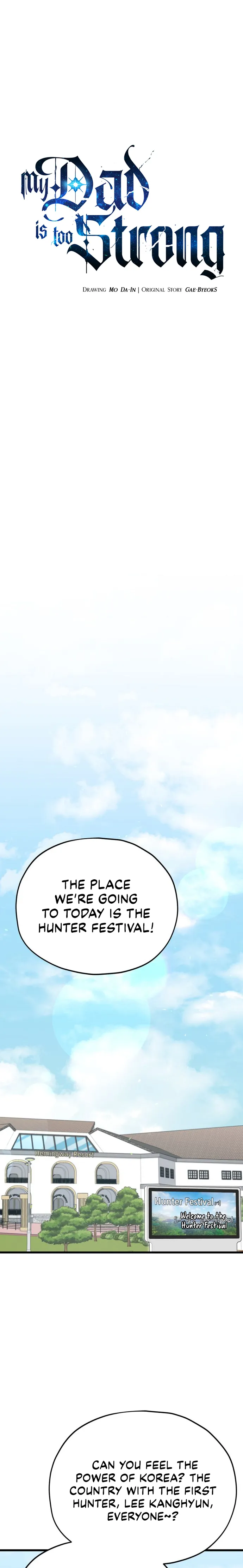 My Dad Is Too Strong chapter 99 page 1