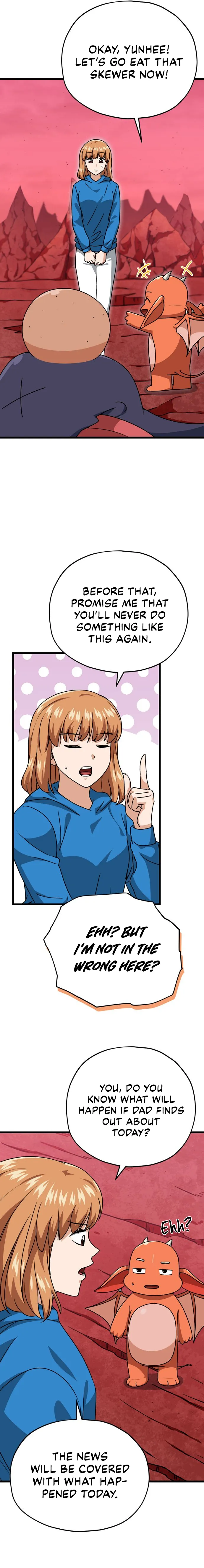 My Dad Is Too Strong chapter 99 page 22