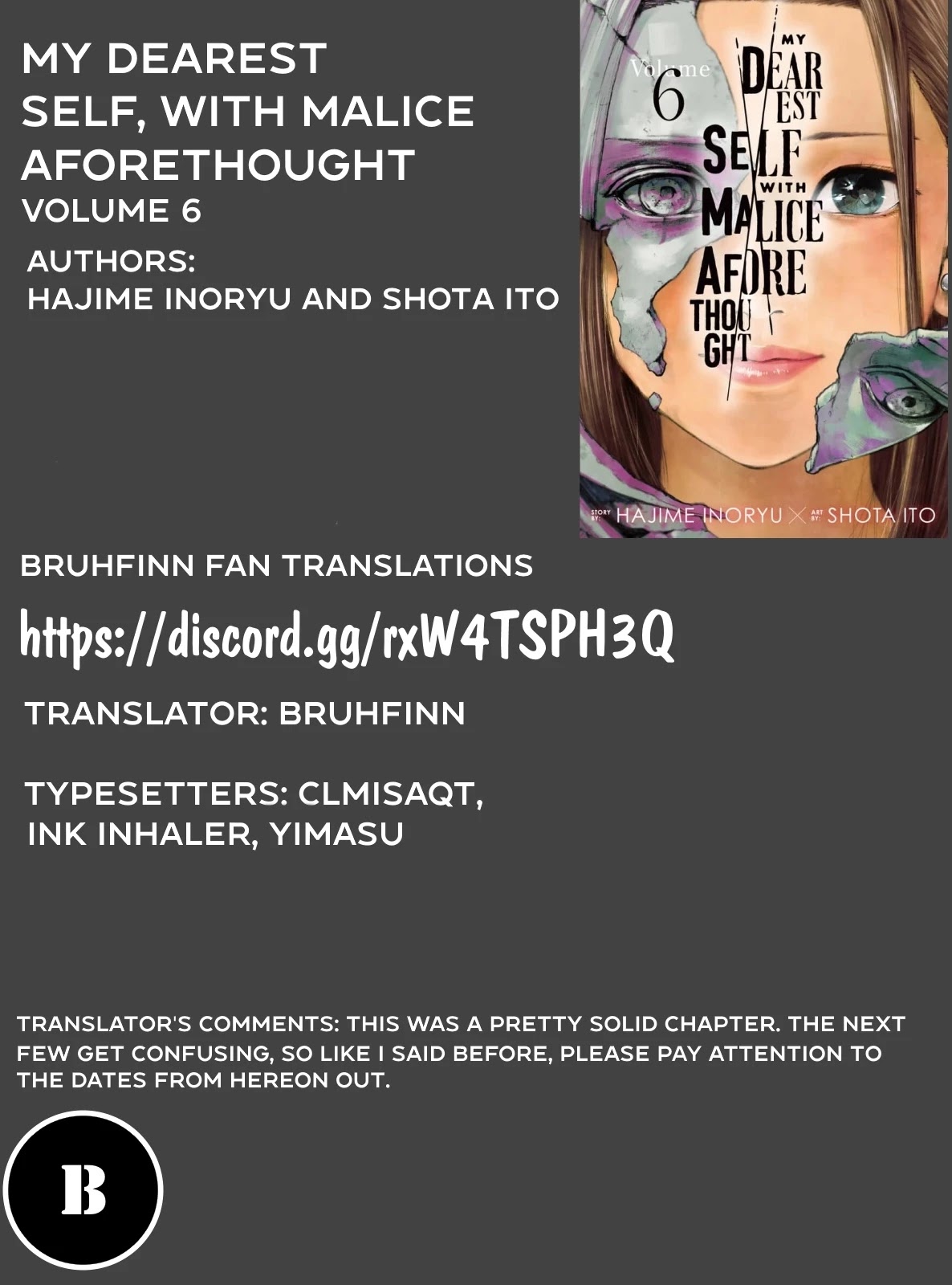 My Dearest Self with Malice Aforethought chapter 52 page 22