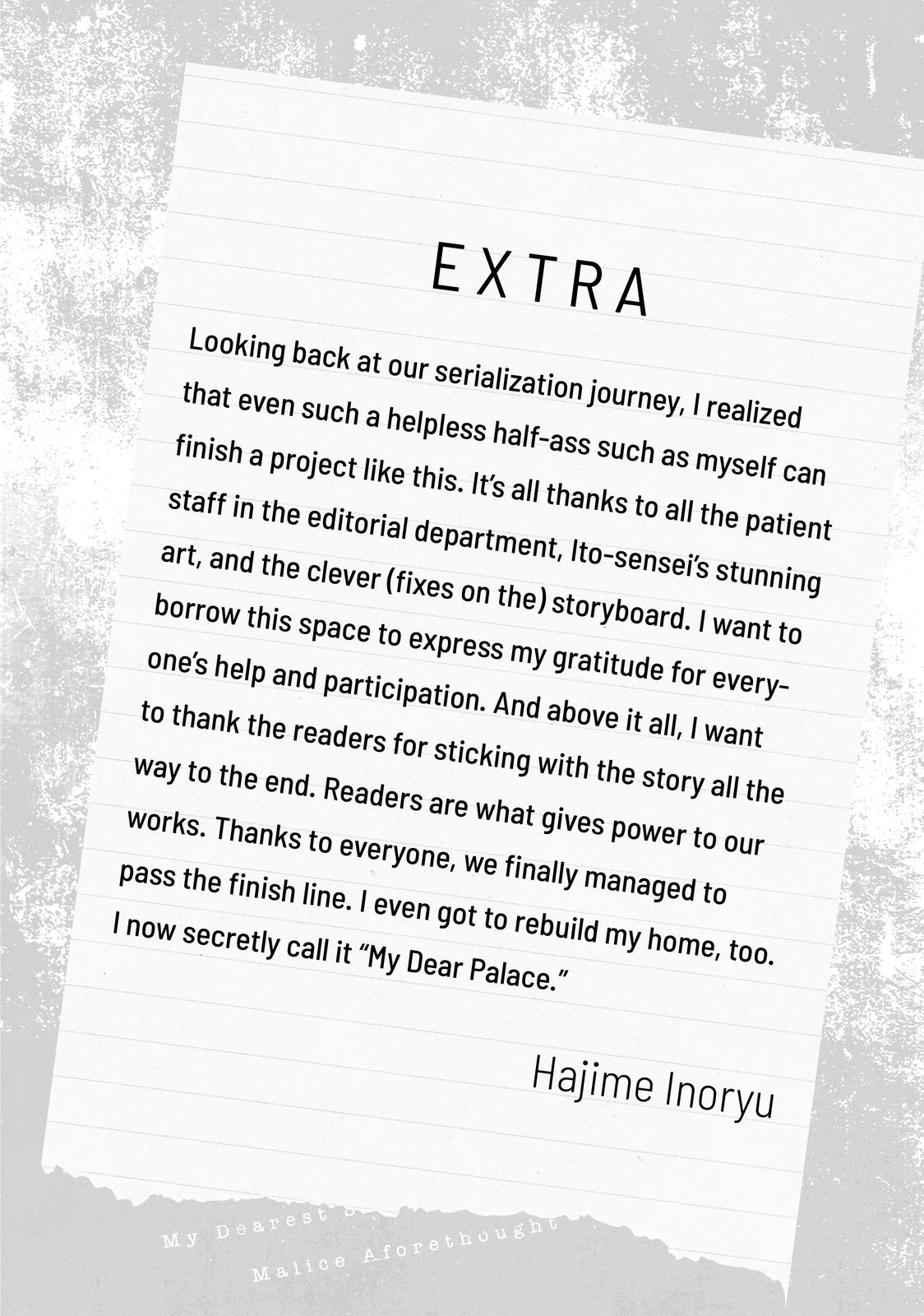 My Dearest Self with Malice Aforethought chapter 97.5 page 19