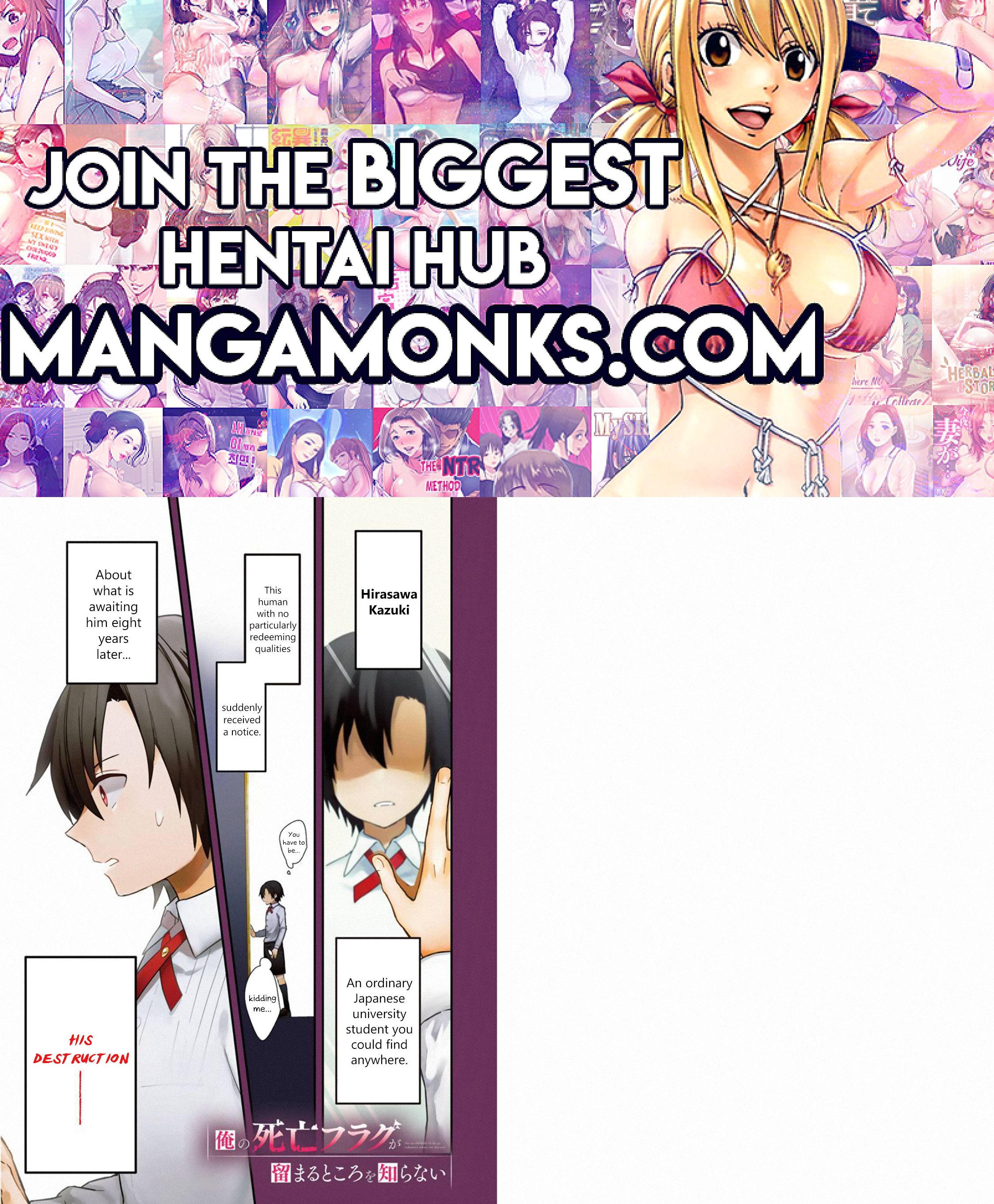 My Death Flags Show No Sign of Ending chapter 1 page 1