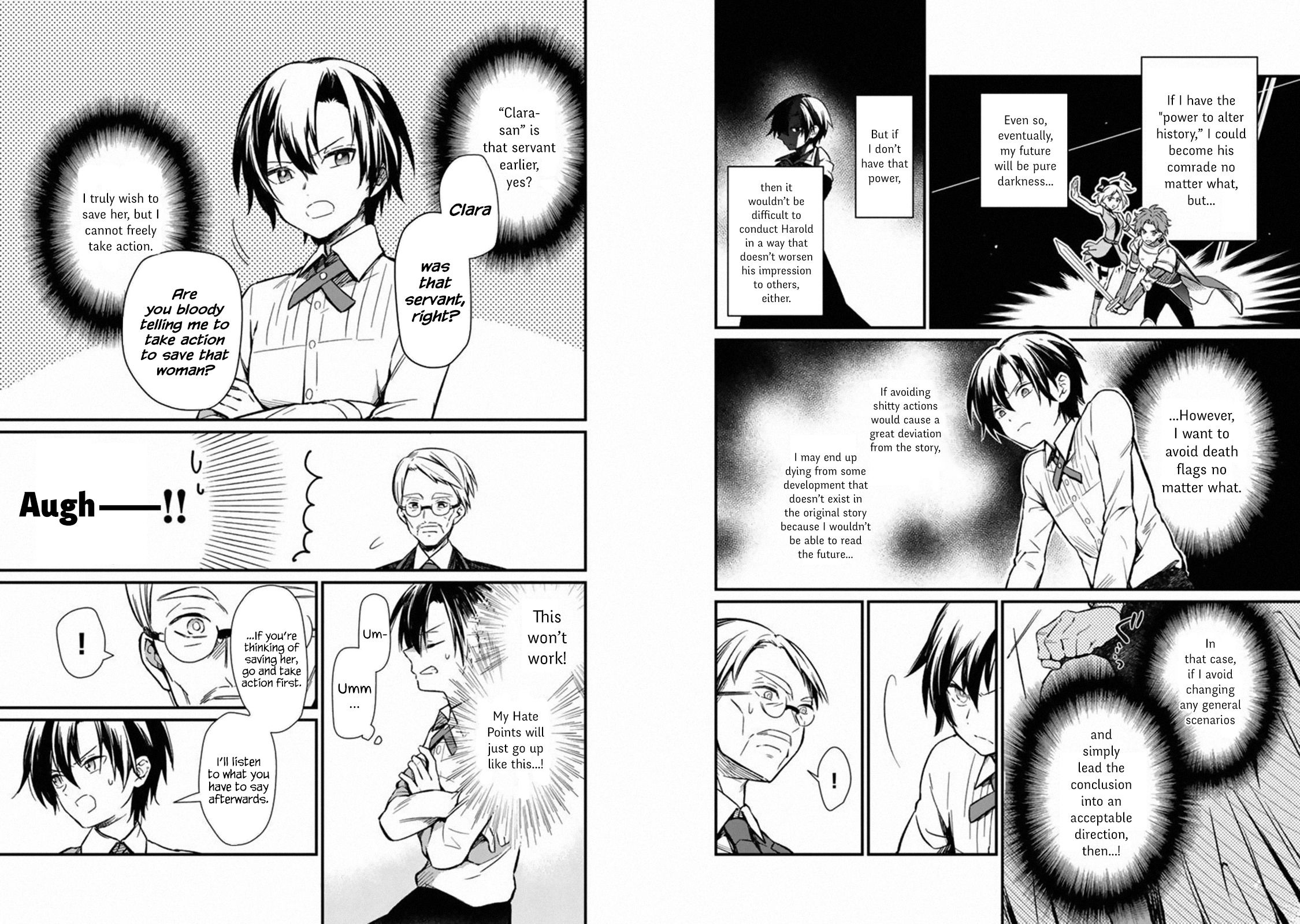 My Death Flags Show No Sign of Ending chapter 1 page 12