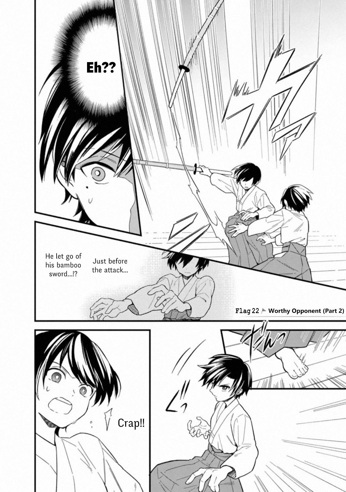 My Death Flags Show No Sign of Ending chapter 22.2 page 1