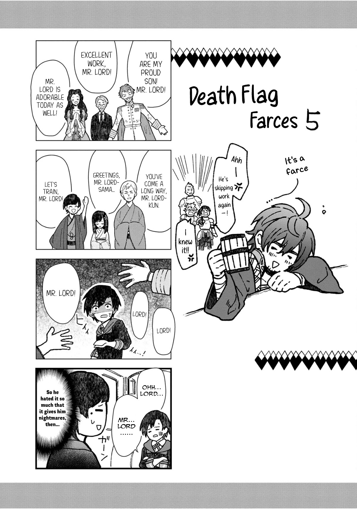 My Death Flags Show No Sign of Ending chapter 36.5 page 1