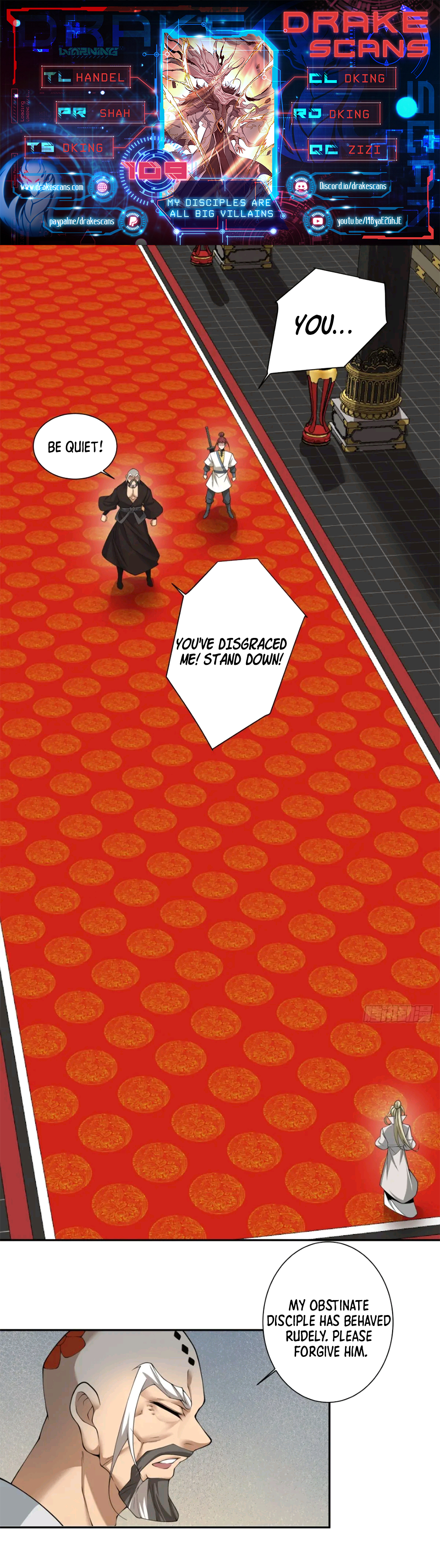 My Disciples Are All Big Villains chapter 109 page 1