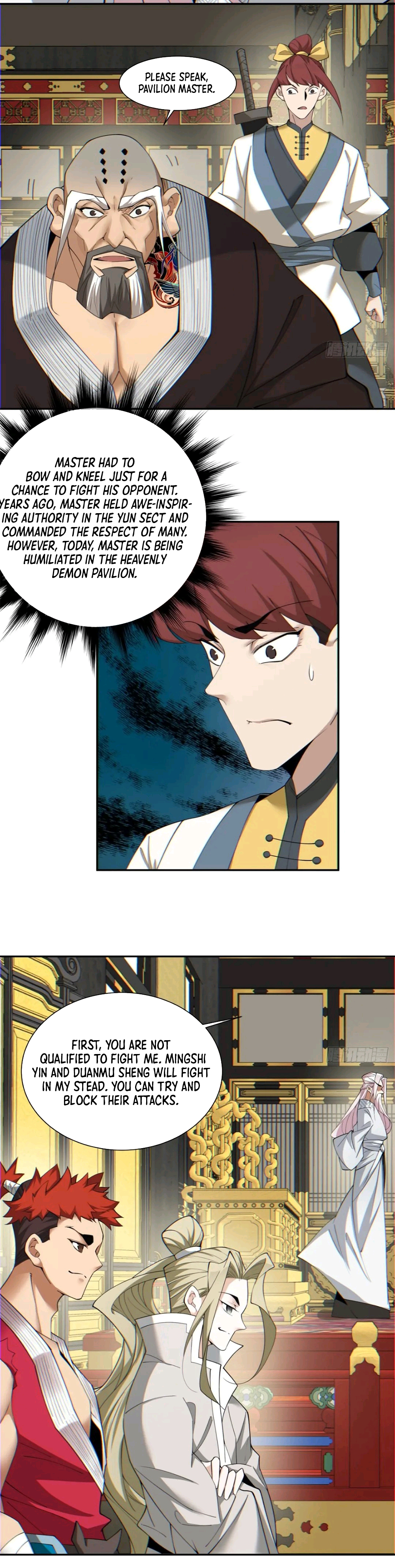 My Disciples Are All Big Villains chapter 109 page 8