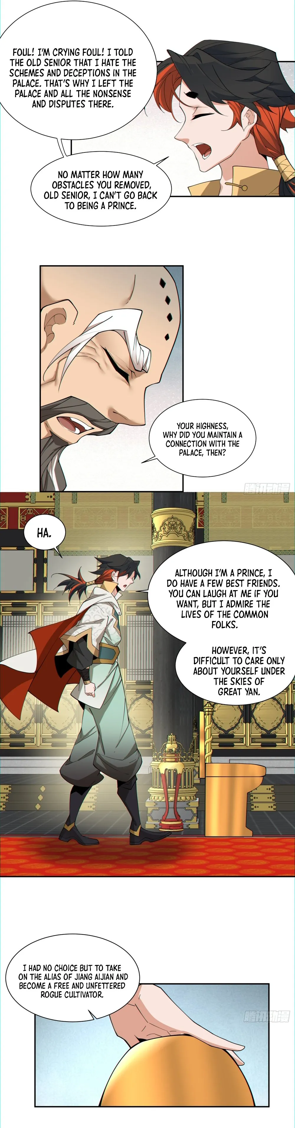 My Disciples Are All Big Villains chapter 116 page 9