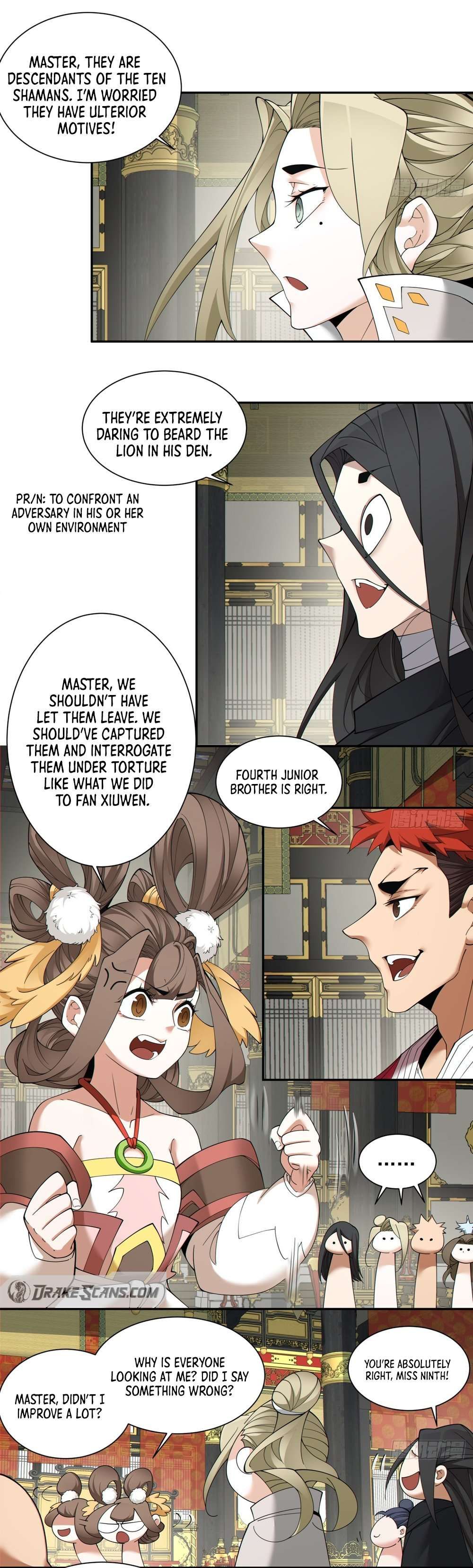 My Disciples Are All Big Villains chapter 133 page 8