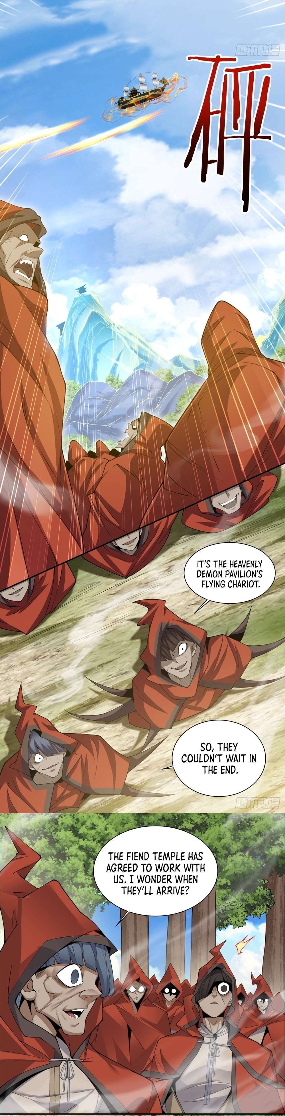 My Disciples Are All Big Villains chapter 142 page 9