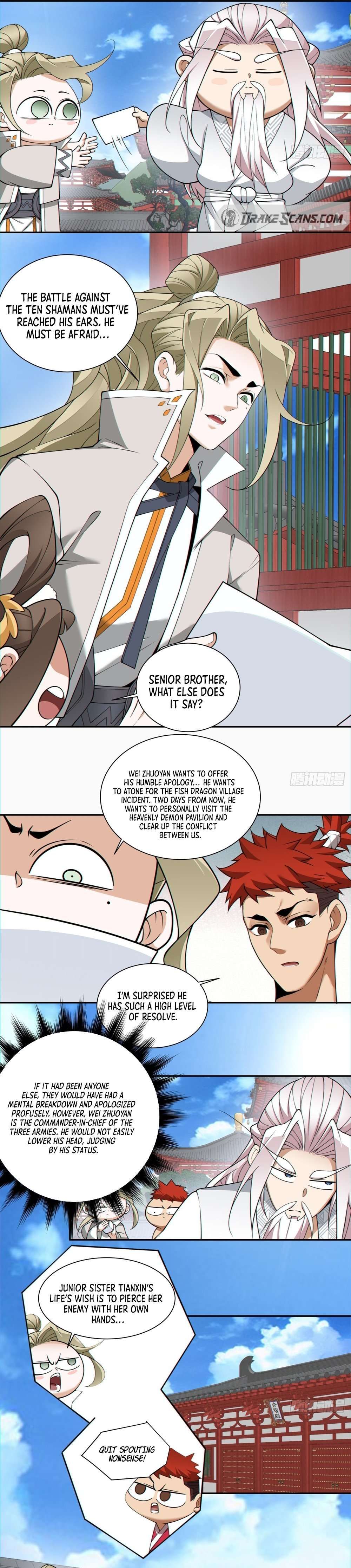 My Disciples Are All Big Villains chapter 152 page 13