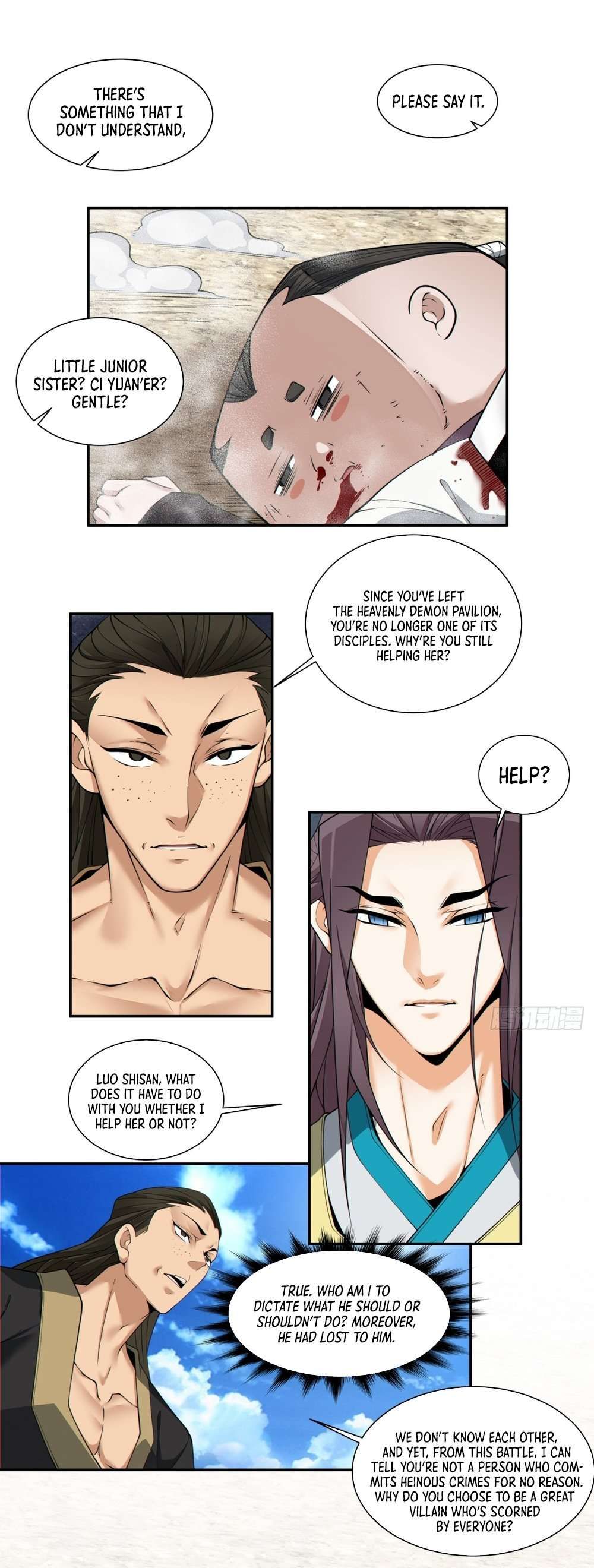 My Disciples Are All Big Villains chapter 165 page 12