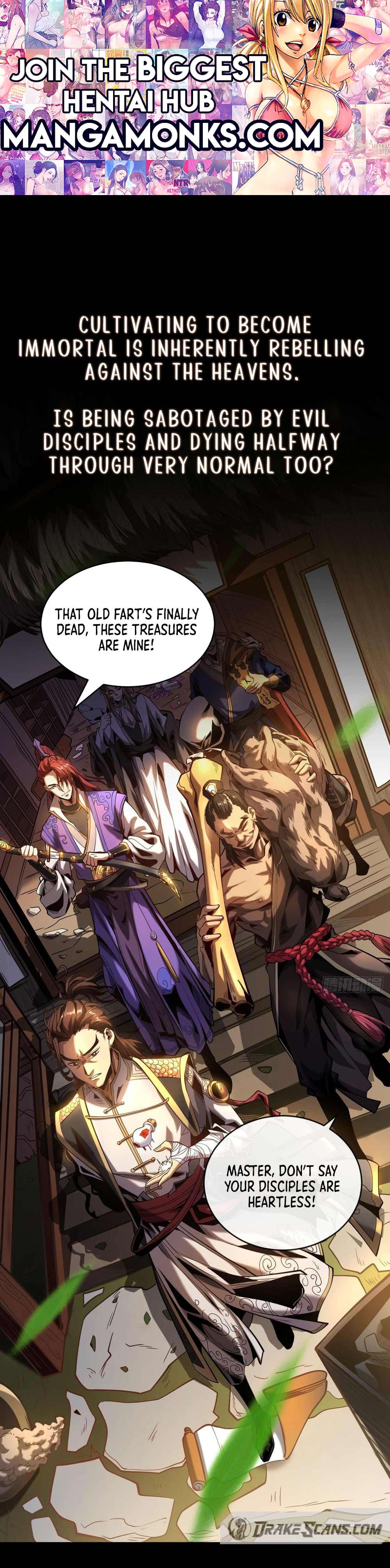 My Disciples Cultivate, While I Slack Off! chapter 0 page 1