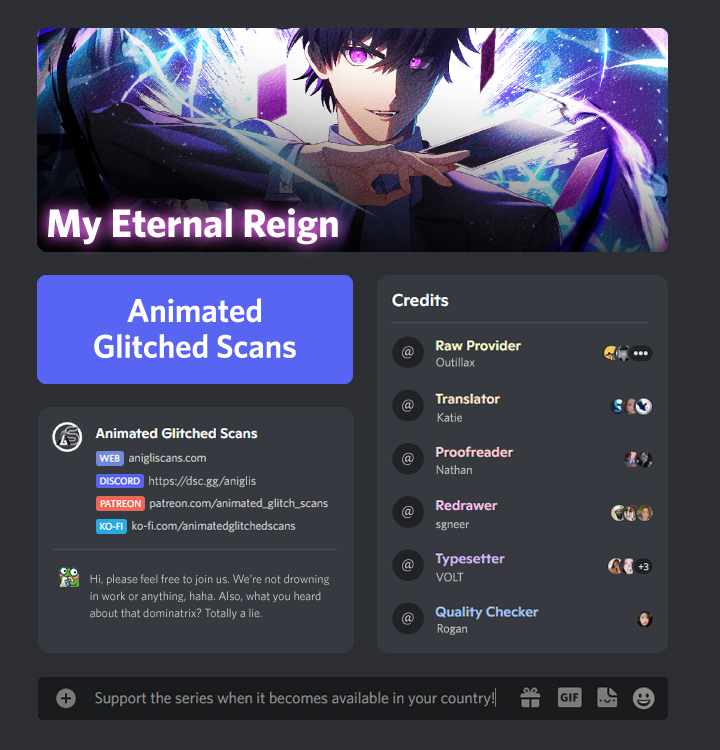 My Eternal Reign chapter 2 page 1