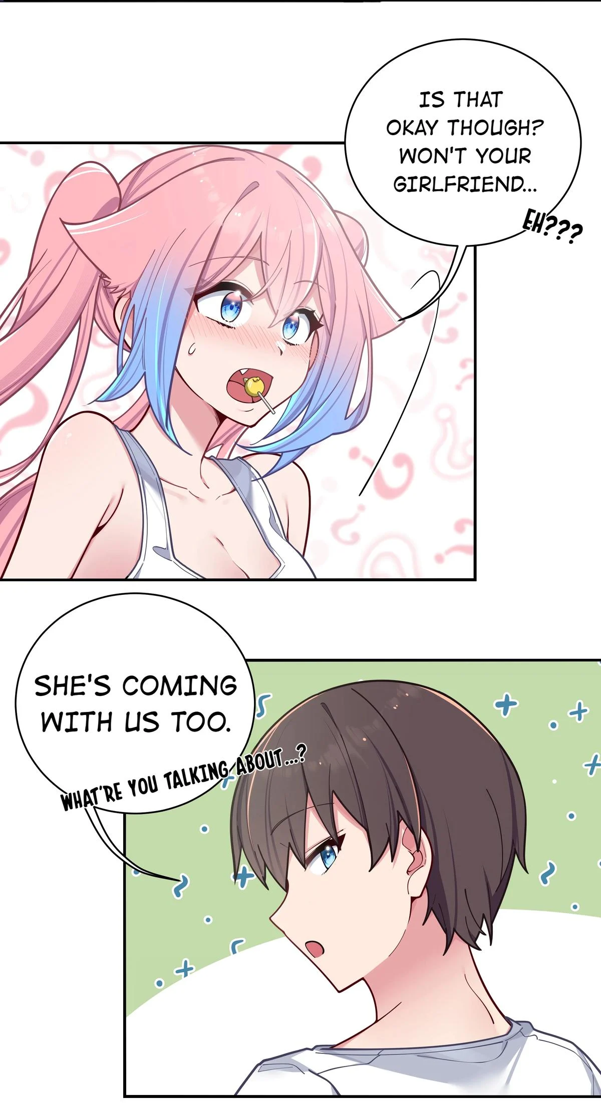 My Fake Girlfriends are using me as a Shield chapter 57 page 22