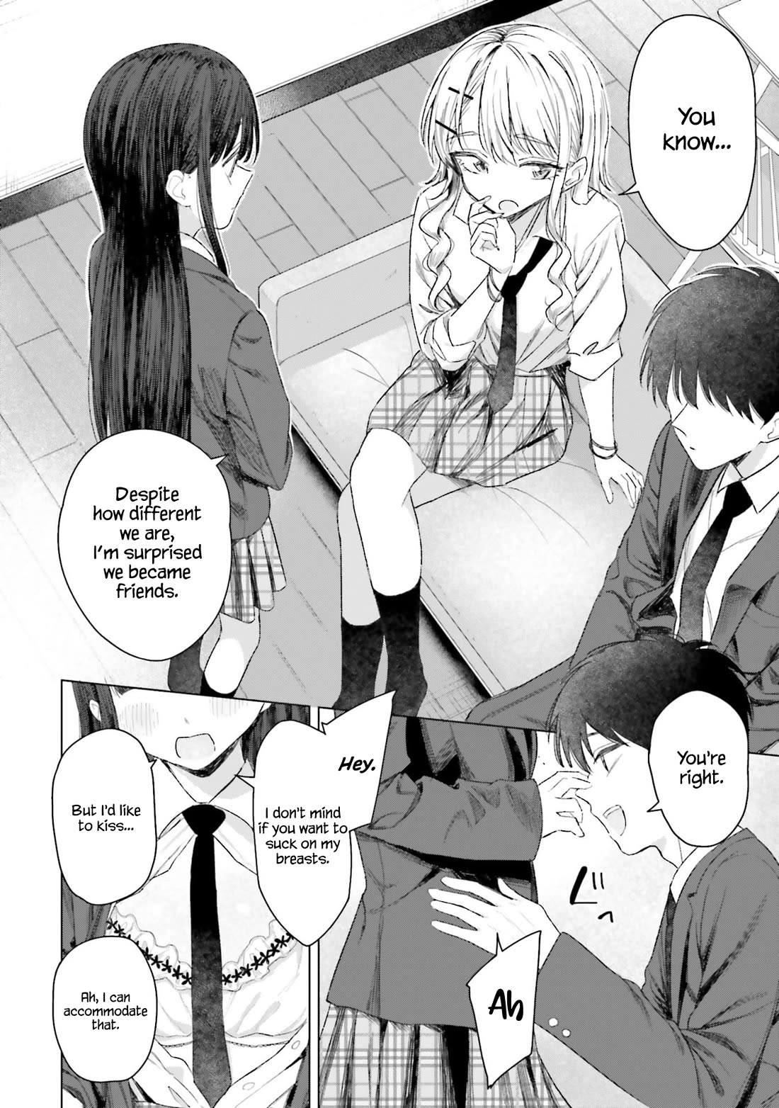 My Female Friends Are Surprisingly Willing to Let Me Do It If I Ask For It chapter 24 page 9