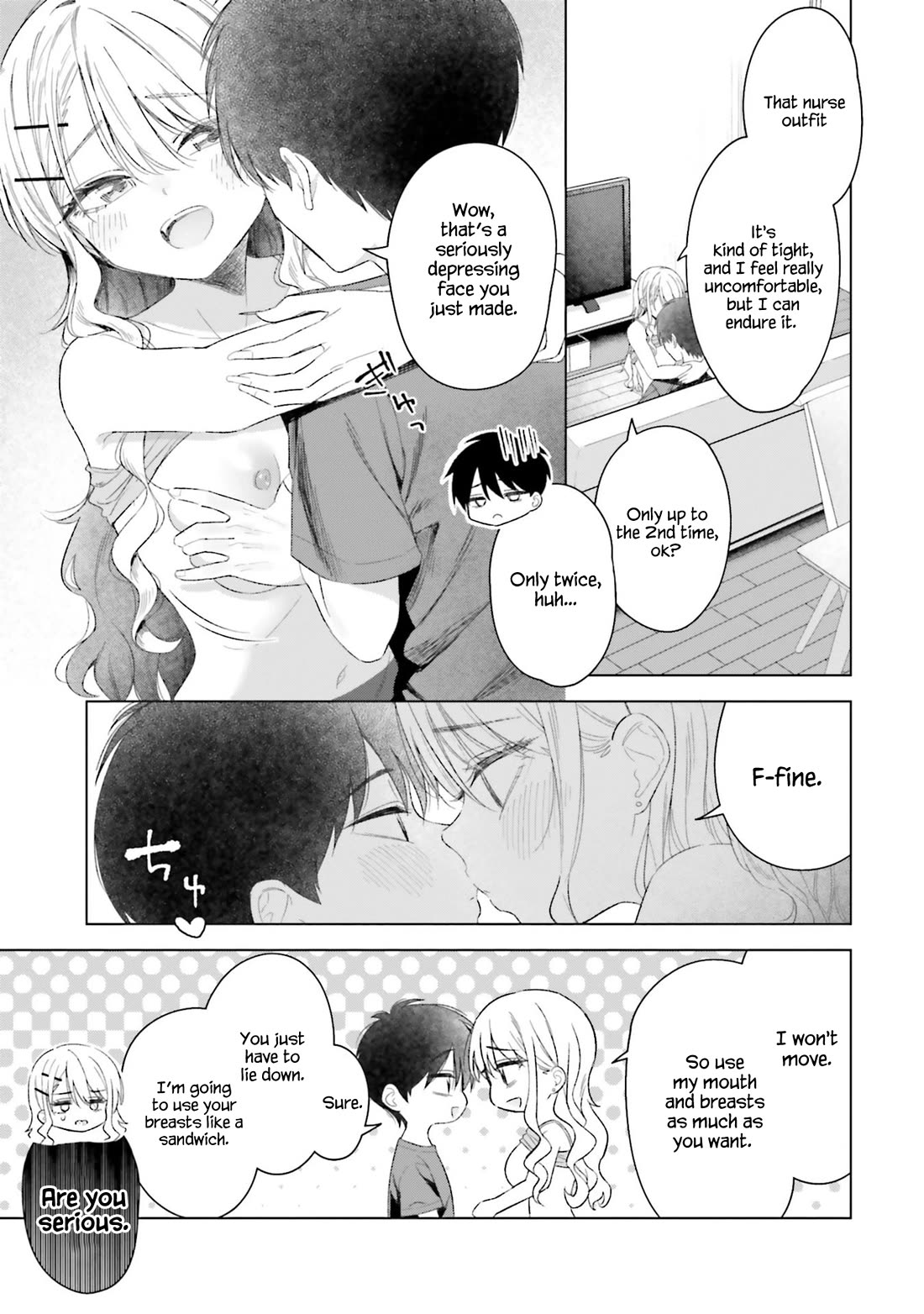 My Female Friends Are Surprisingly Willing to Let Me Do It If I Ask For It chapter 25 page 14