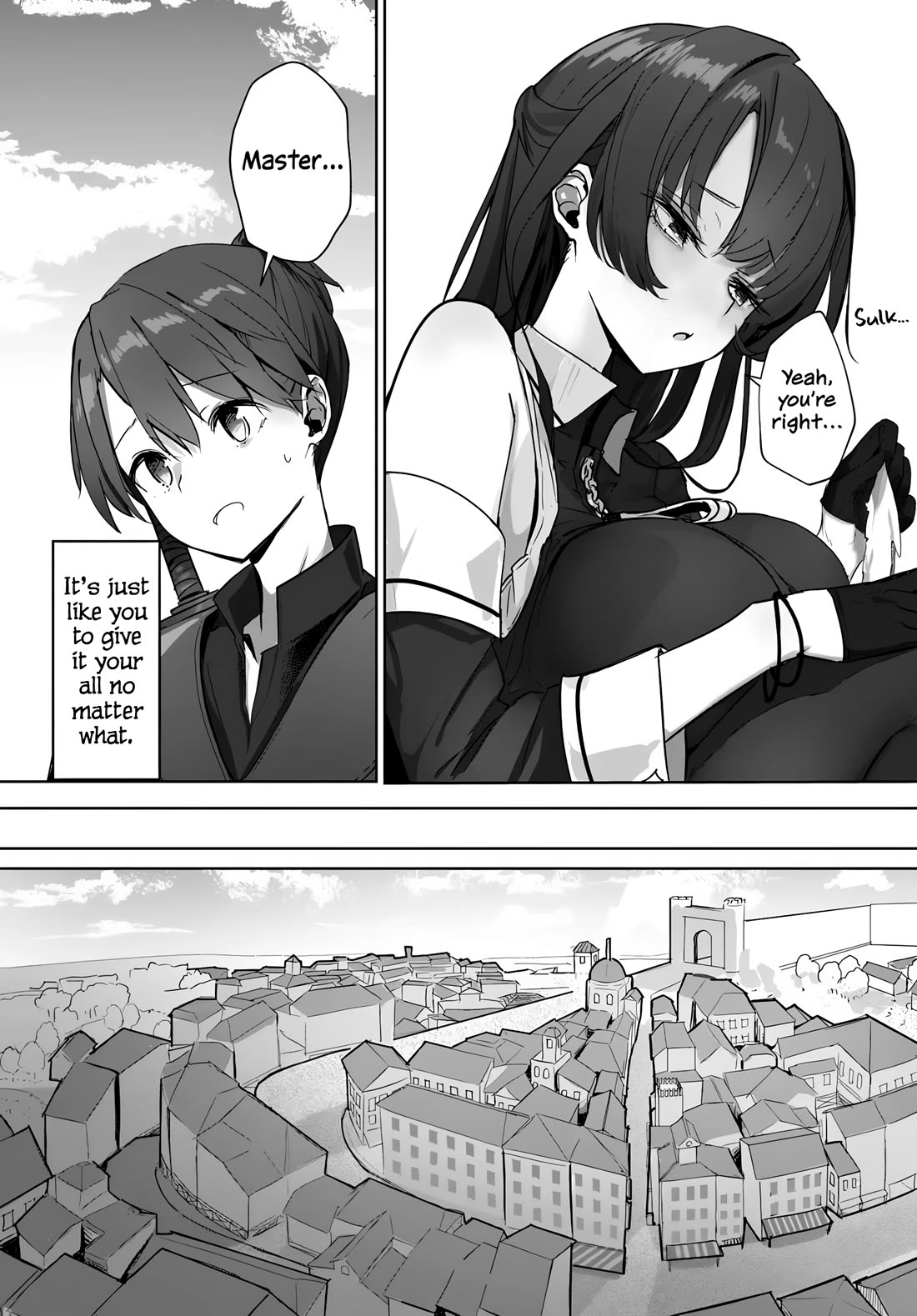 My Female Sword Master, Whom I Live With, Is So Cute That I'm Happy Every Day chapter 1 page 11
