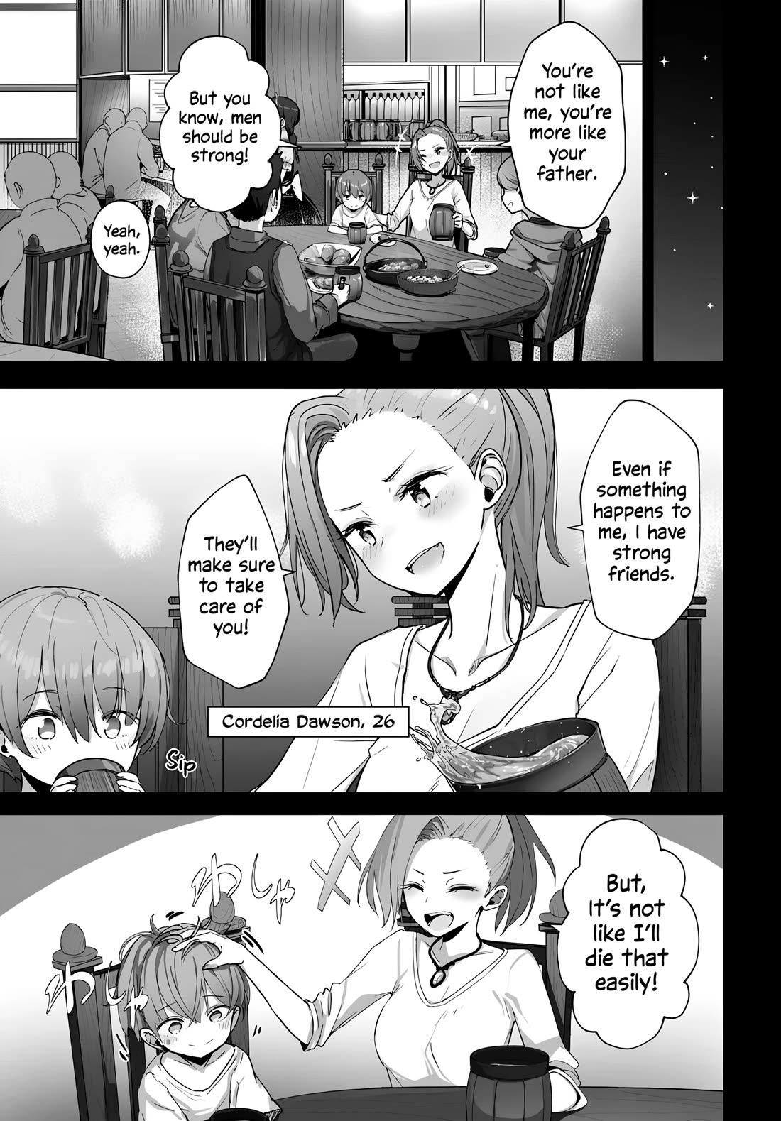 My Female Sword Master, Whom I Live With, Is So Cute That I'm Happy Every Day chapter 1 page 16