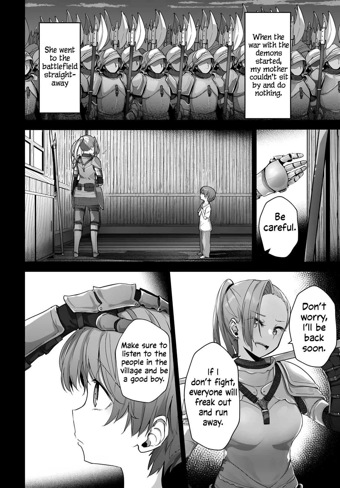 My Female Sword Master, Whom I Live With, Is So Cute That I'm Happy Every Day chapter 1 page 17