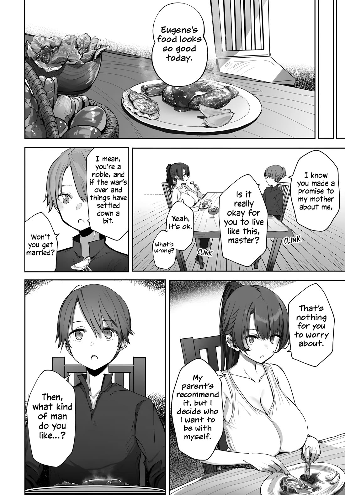 My Female Sword Master, Whom I Live With, Is So Cute That I'm Happy Every Day chapter 1 page 27