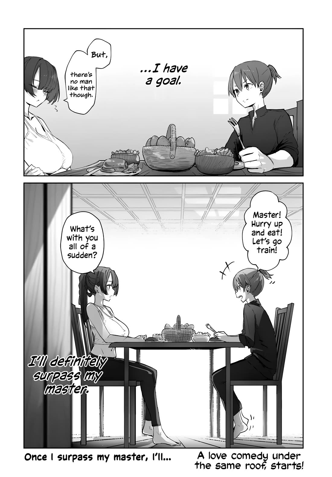 My Female Sword Master, Whom I Live With, Is So Cute That I'm Happy Every Day chapter 1 page 33