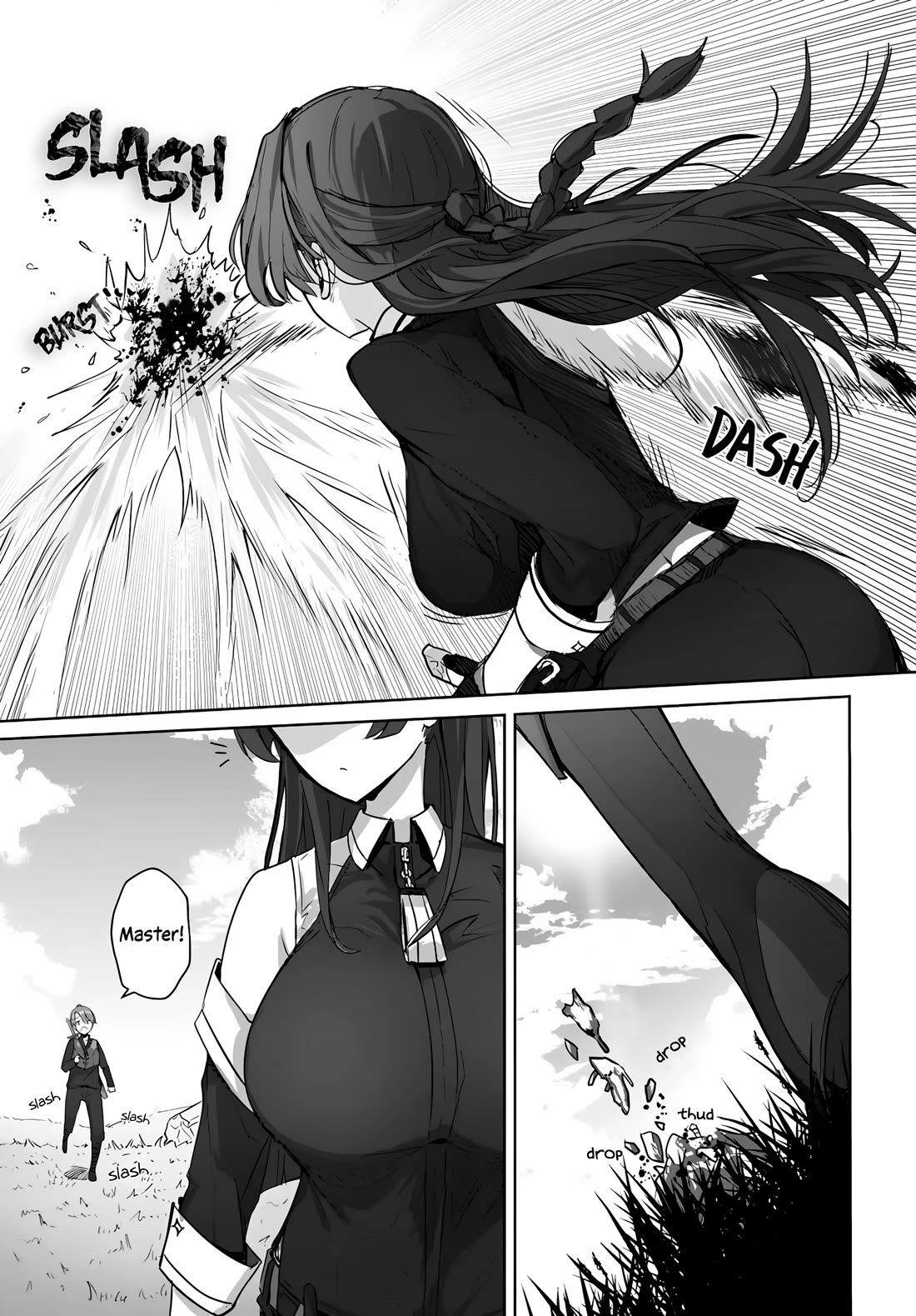 My Female Sword Master, Whom I Live With, Is So Cute That I'm Happy Every Day chapter 1 page 6