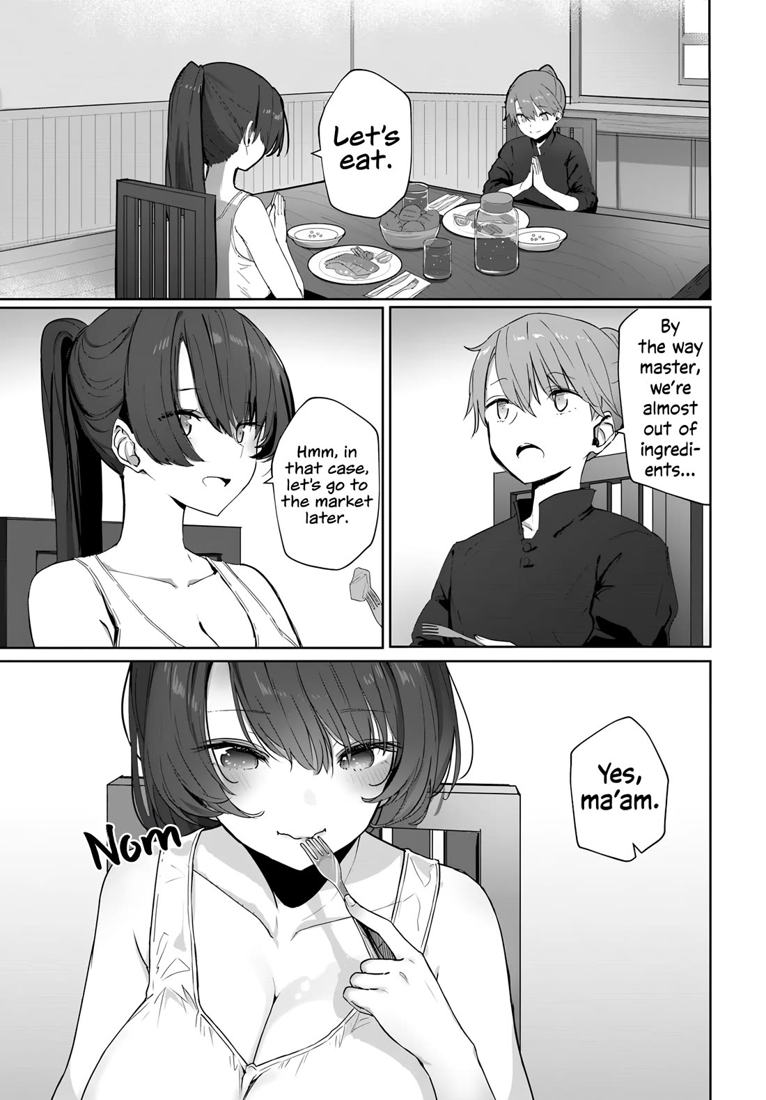 My Female Sword Master, Whom I Live With, Is So Cute That I'm Happy Every Day chapter 2 page 10
