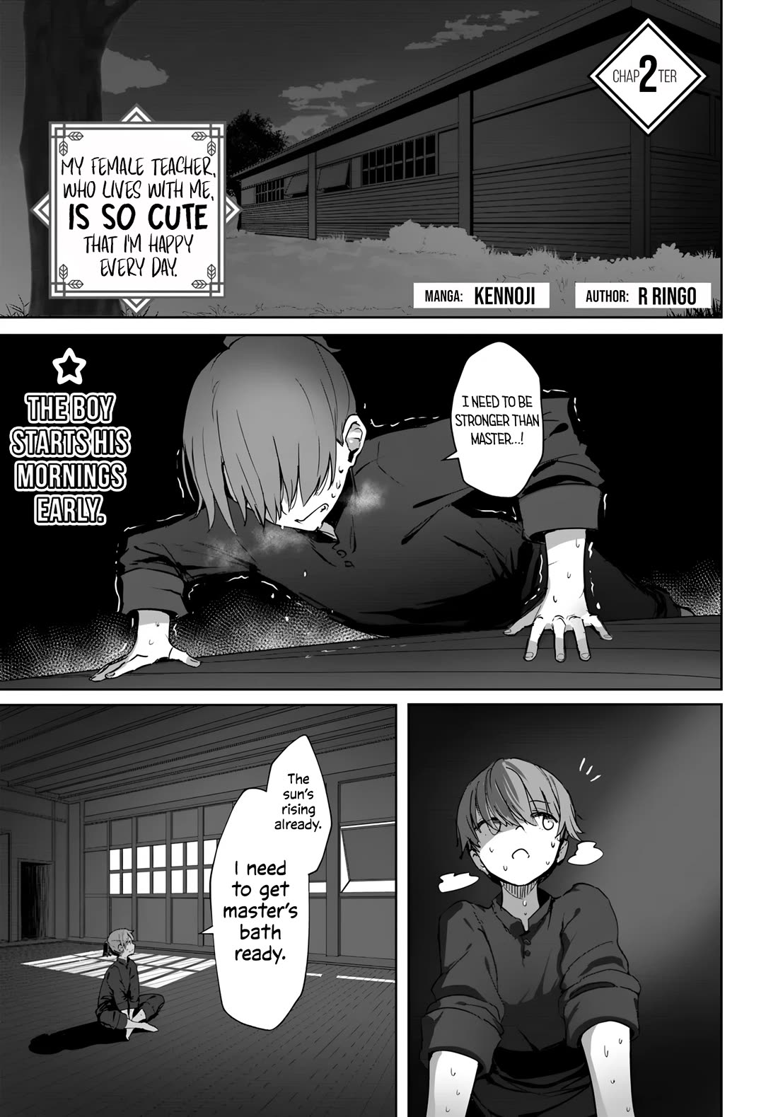 My Female Sword Master, Whom I Live With, Is So Cute That I'm Happy Every Day chapter 2 page 2